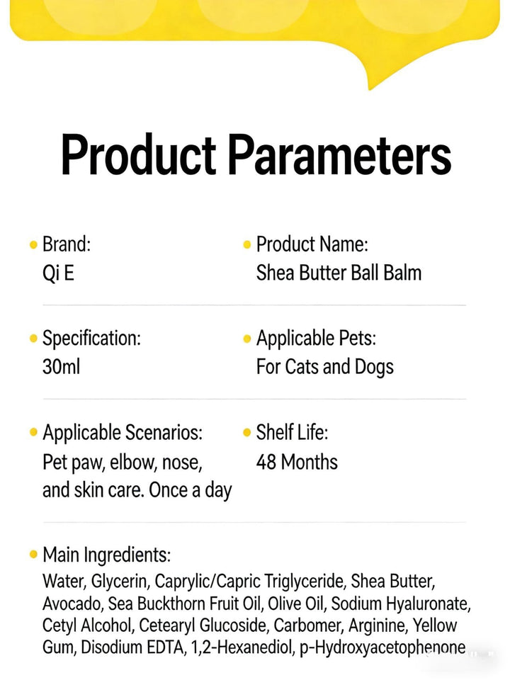 Shea Butter Balm for Pets - Pawtique