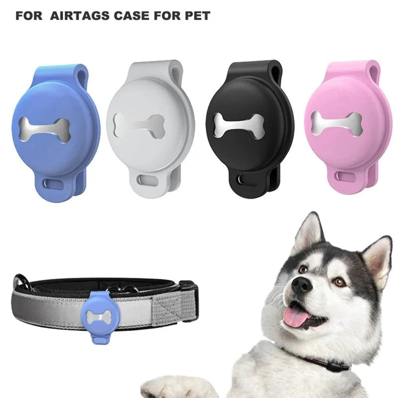 Silicone Airtag Collar Holder for Pets