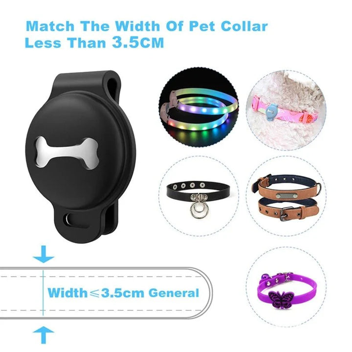 Silicone Airtag Collar Holder for Pets