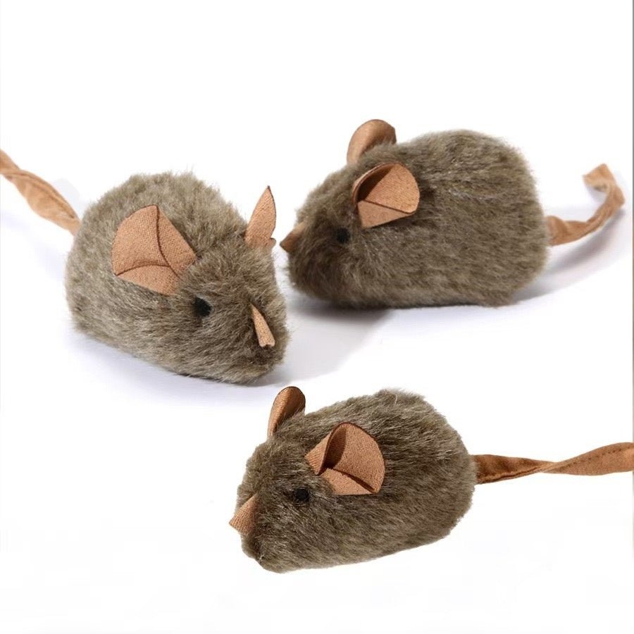 Simulation Squeaking Mouse Toy - Pawtique