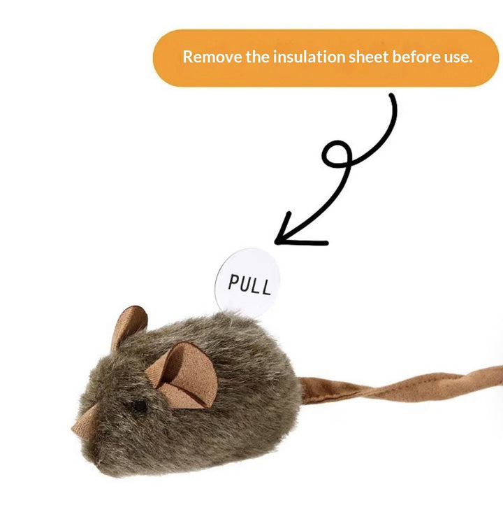 Simulation Squeaking Mouse Toy - Pawtique