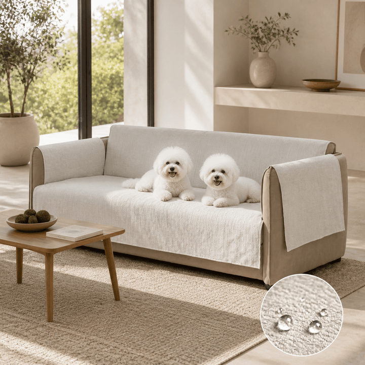 SlipSafe Waterproof Non-Slip Pet Couch Cover - Pawtique