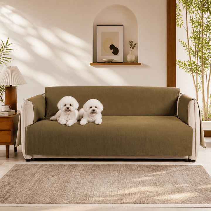 SlipSafe Waterproof Non-Slip Pet Couch Cover - Pawtique