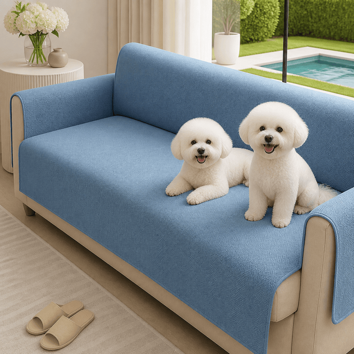 SlipSafe Waterproof Non-Slip Pet Couch Cover - Pawtique