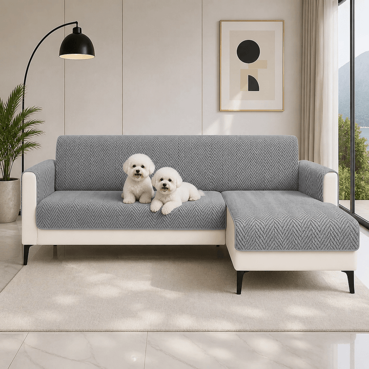 SlipSafe Waterproof Non-Slip Pet Couch Cover - Pawtique