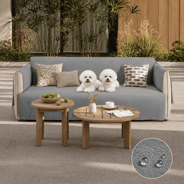SlipSafe Waterproof Non-Slip Pet Couch Cover - Pawtique
