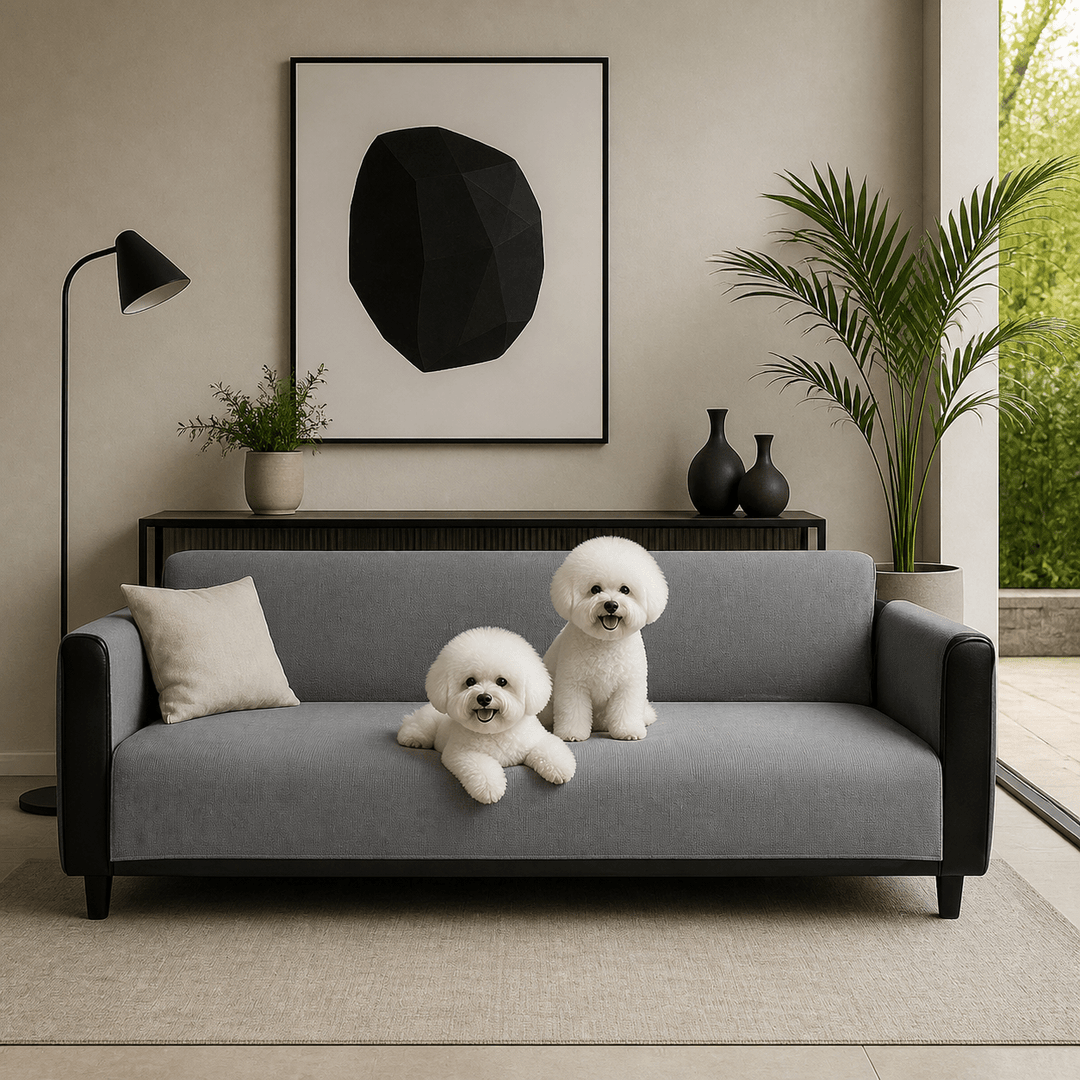 SlipSafe Waterproof Non-Slip Pet Couch Cover - Pawtique
