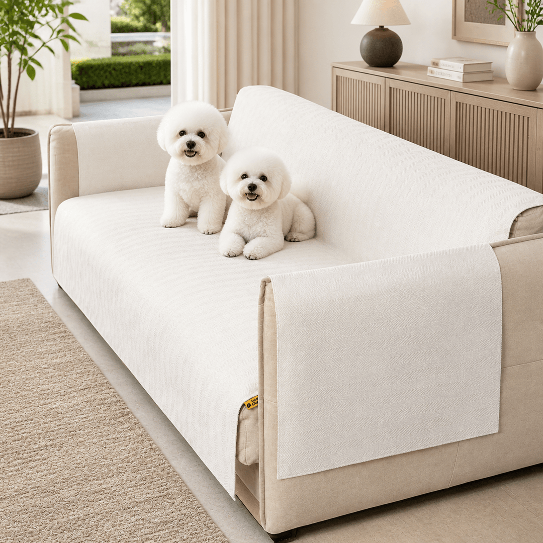 SlipSafe Waterproof Non-Slip Pet Couch Cover - Pawtique
