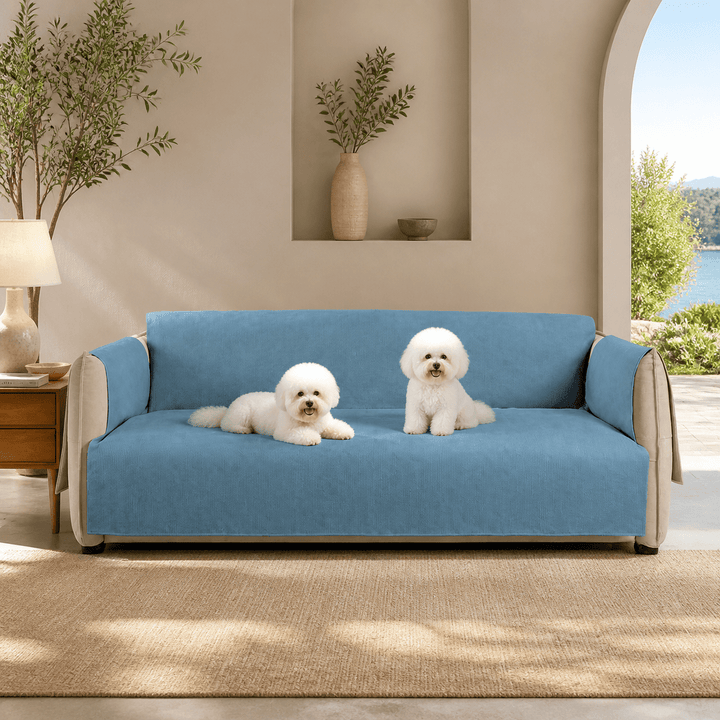 SlipSafe Waterproof Non-Slip Pet Couch Cover - Pawtique