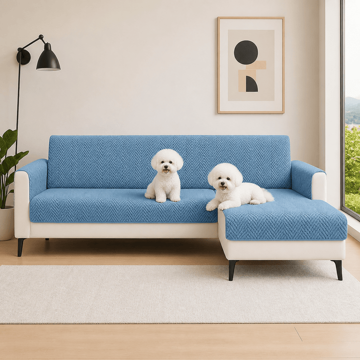 SlipSafe Waterproof Non-Slip Pet Couch Cover - Pawtique