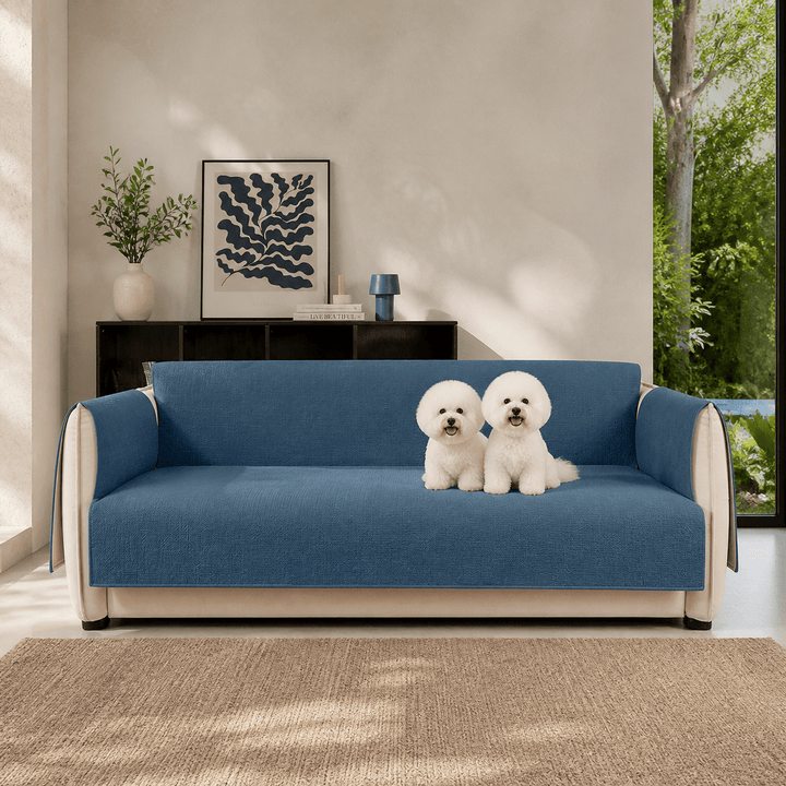 SlipSafe Waterproof Non-Slip Pet Couch Cover - Pawtique