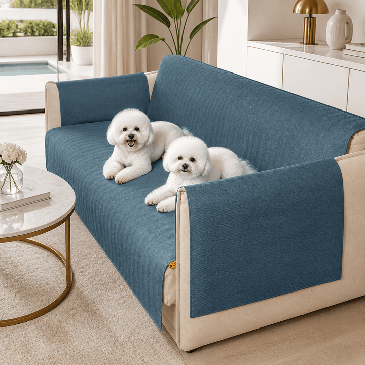 SlipSafe Waterproof Non-Slip Pet Couch Cover - Pawtique