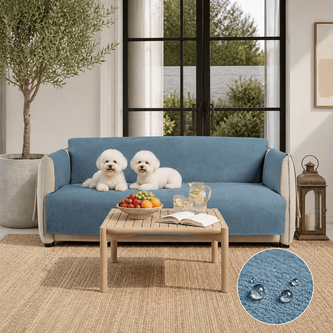 SlipSafe Waterproof Non-Slip Pet Couch Cover - Pawtique