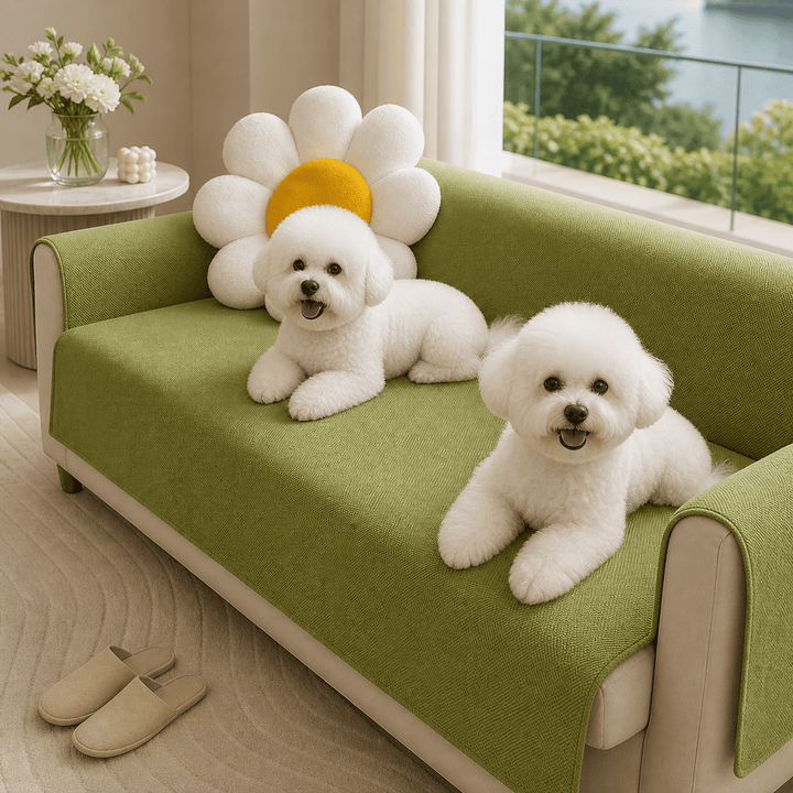 SlipSafe Waterproof Non-Slip Pet Couch Cover - Pawtique