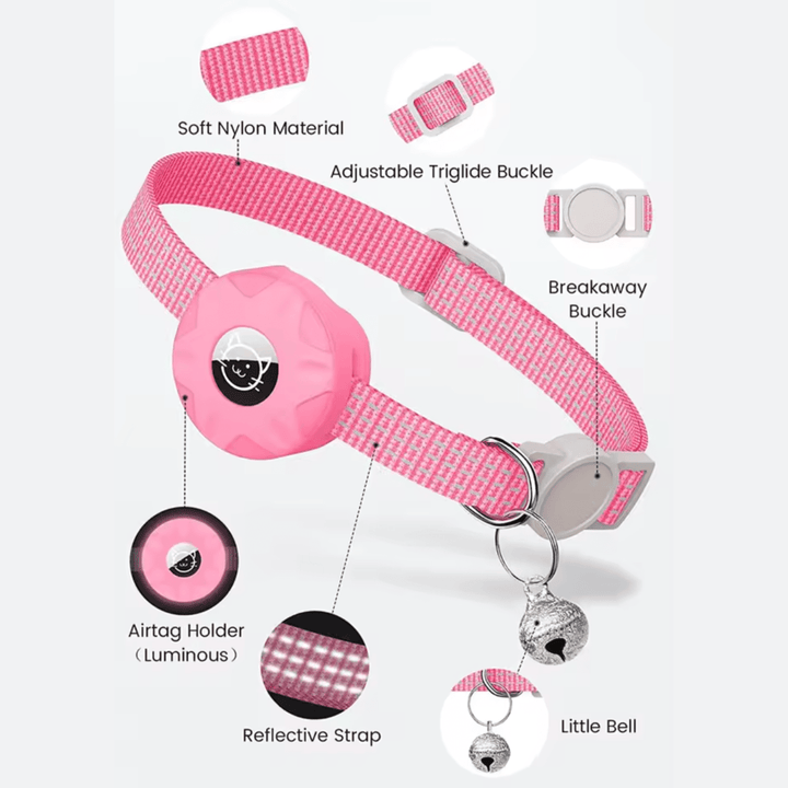 SmartTag iOS Mini Tracker and Cat Collar - Pawtique