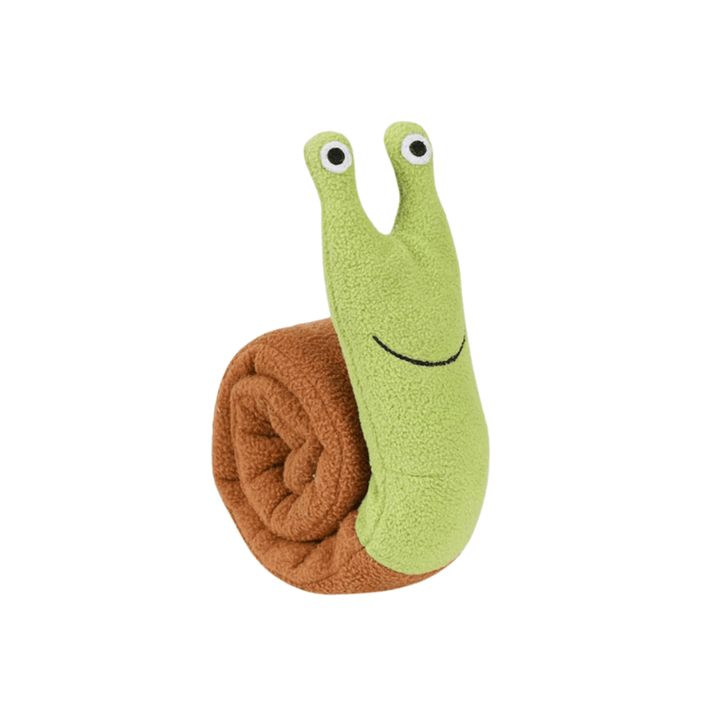 Snail Dog Puzzle Toy Plush Sound - Pawtique
