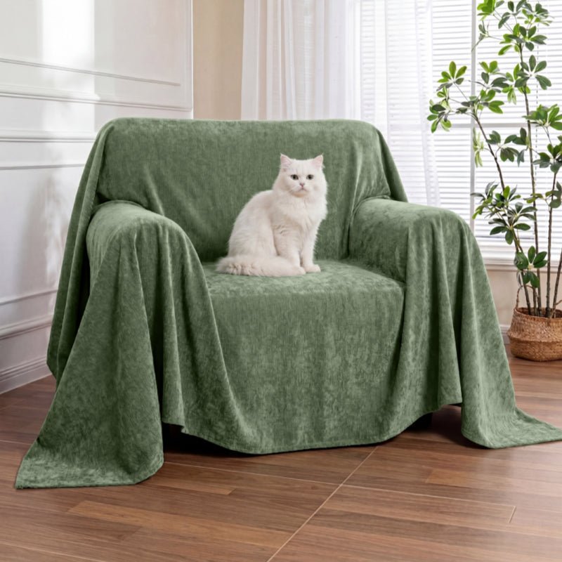 Soft and Waterproof Scratch-Resistant Non-Linting Throw Armchair Cover - Pawtique