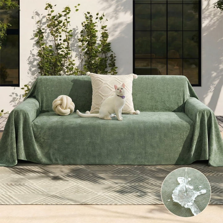 Soft and Waterproof Scratch-Resistant Non-Linting Throw Couch Cover - Pawtique