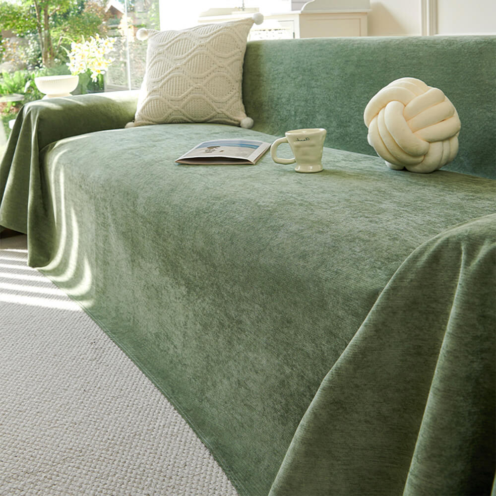 Soft and Waterproof Scratch-Resistant Non-Linting Throw Sectional Couch Cover - Pawtique