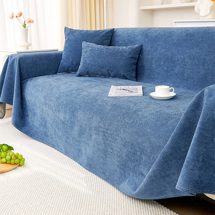Soft and Waterproof Scratch-Resistant Non-Linting Throw Sectional Couch Cover - Pawtique