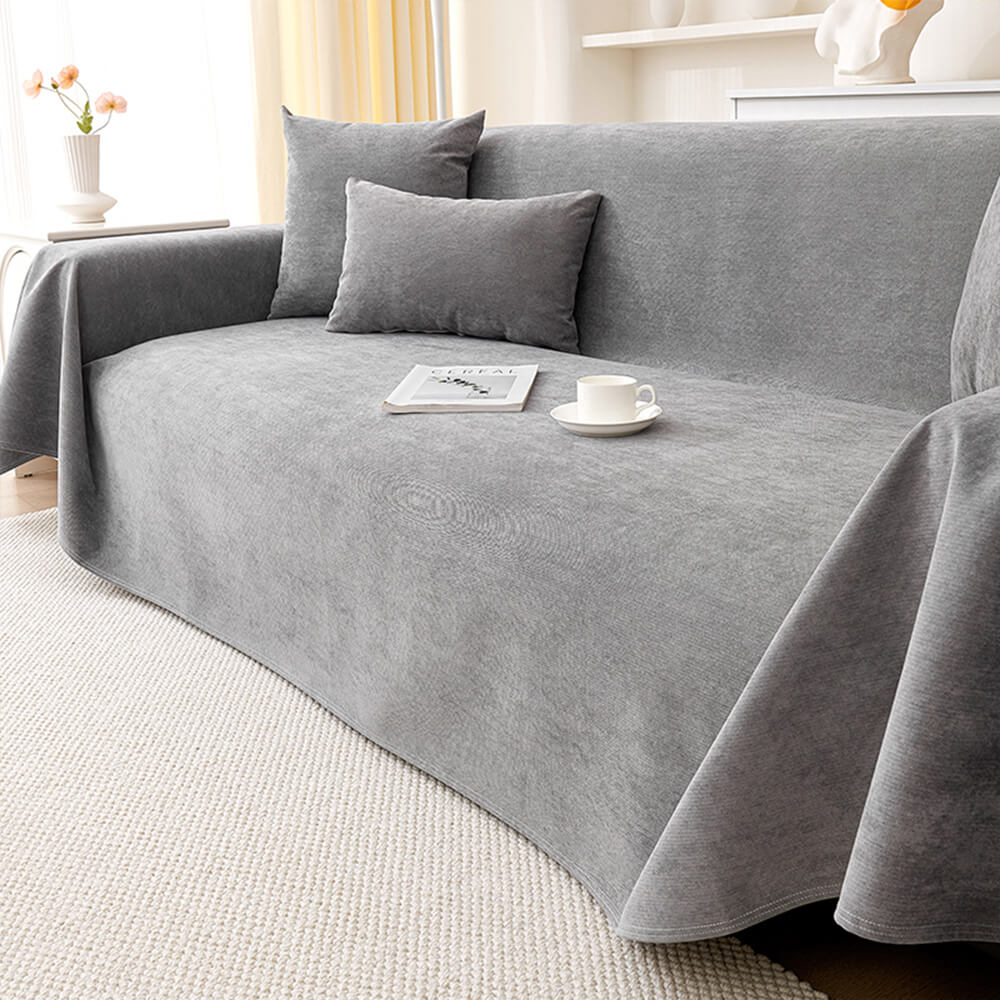 Soft and Waterproof Scratch-Resistant Non-Linting Throw Sectional Couch Cover - Pawtique