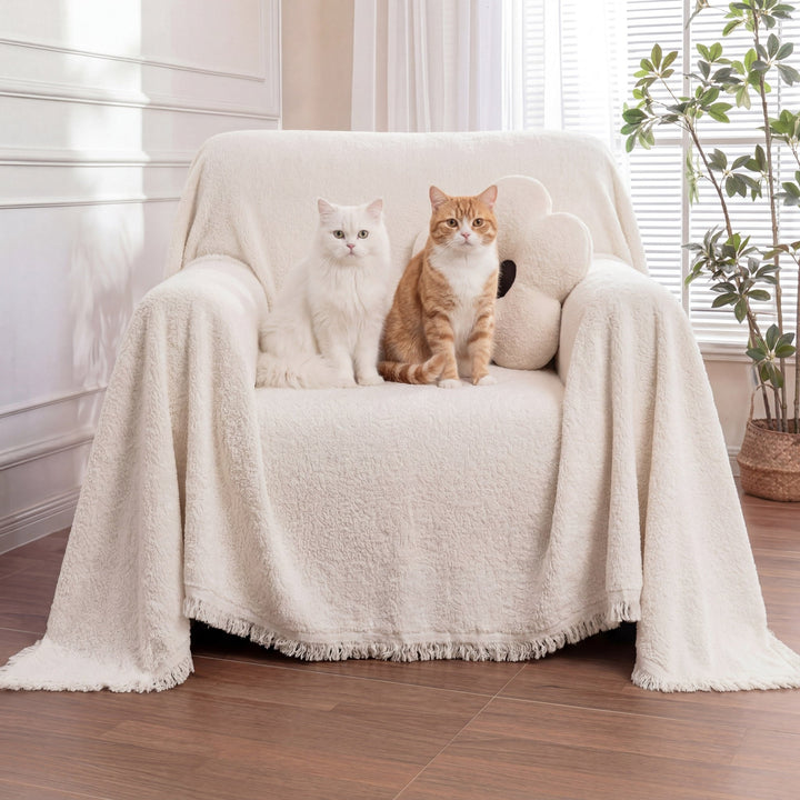 Soft Plush Water-resistant Multi-Purpose Furniture Protection Armchair Cover - Pawtique