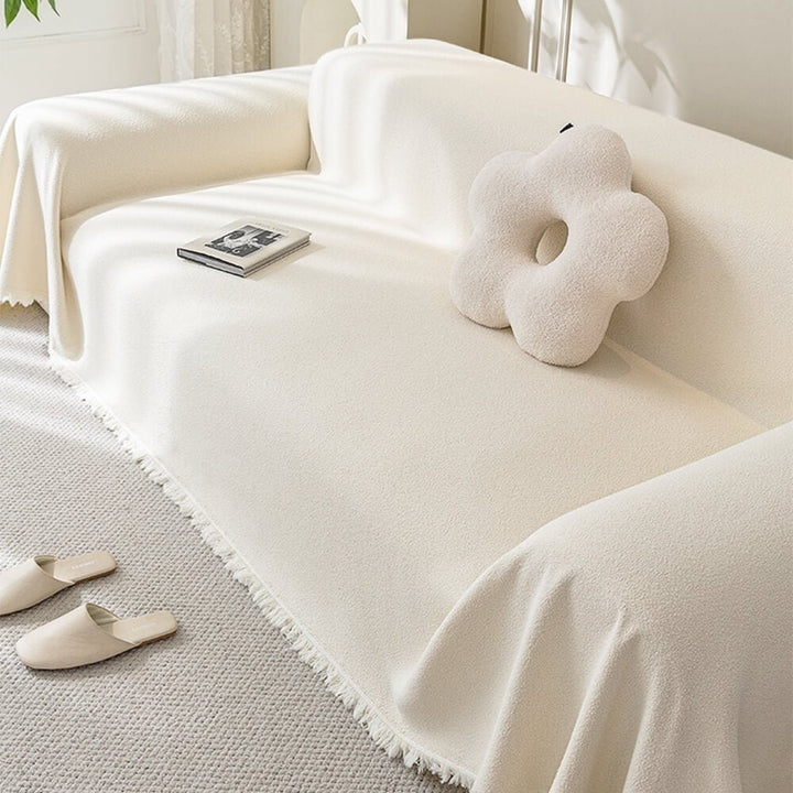 Soft Water-resistant Teddy Plush Throw Couch Cover - Pawtique
