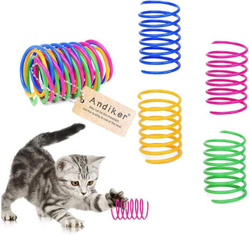 Spiral Spring Cat Toy Set - Pawtique
