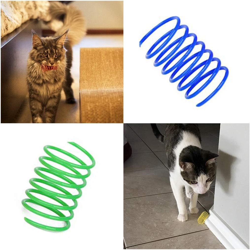 Spiral Spring Cat Toy Set - Pawtique