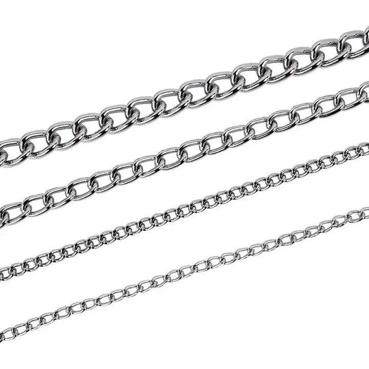 Stainless Steel Slip Chain – Adjustable Steel Collar - Pawtique