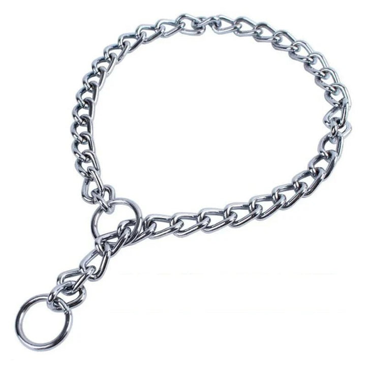 Stainless Steel Slip Chain – Adjustable Steel Collar - Pawtique