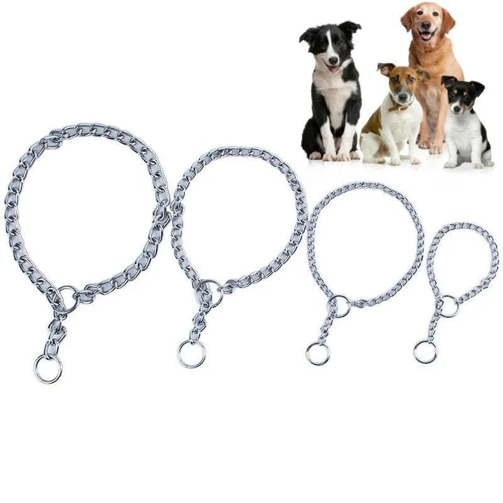 Stainless Steel Slip Chain – Adjustable Steel Collar - Pawtique