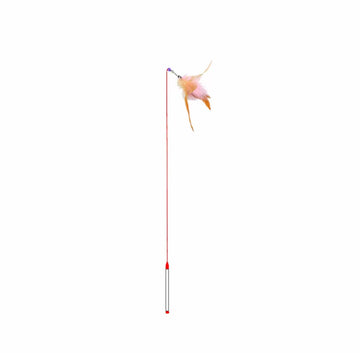 Steel wire feather cat teaser - Pawtique