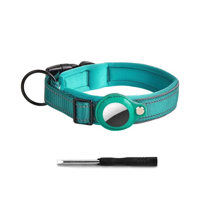 Strong Reflective Airtag Dog Collar - Pawtique