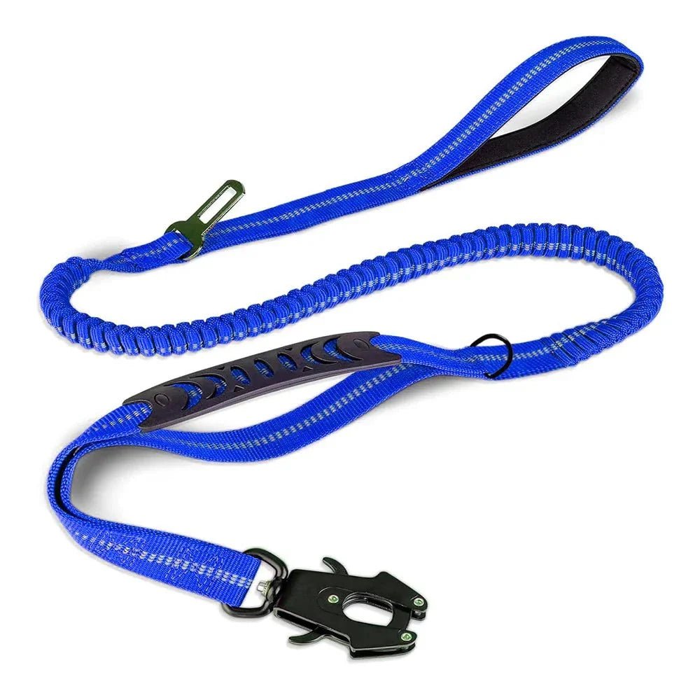 Strong Reflective Dog Leash with Seat Belt - Pawtique