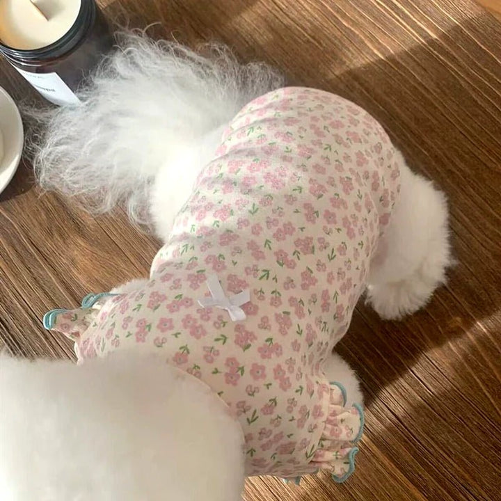 Sweet Flower Sleeve Dog Cat Vest - Pawtique
