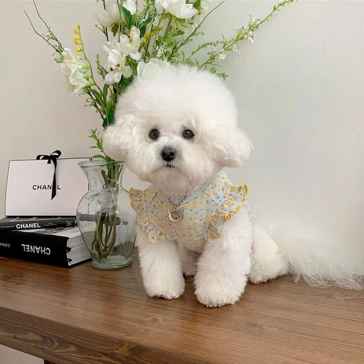 Sweet Flower Sleeve Dog Cat Vest - Pawtique