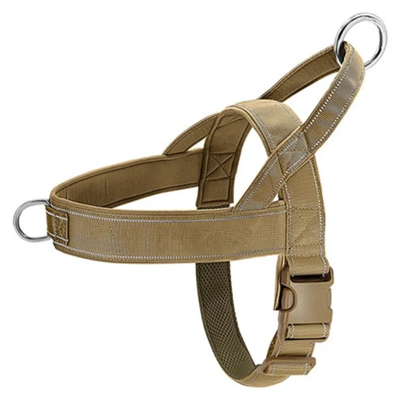 Tactical Chest Harness for Dogs – Adjustable Nylon Harness - Pawtique