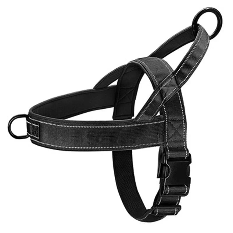 Tactical Chest Harness for Dogs – Adjustable Nylon Harness - Pawtique