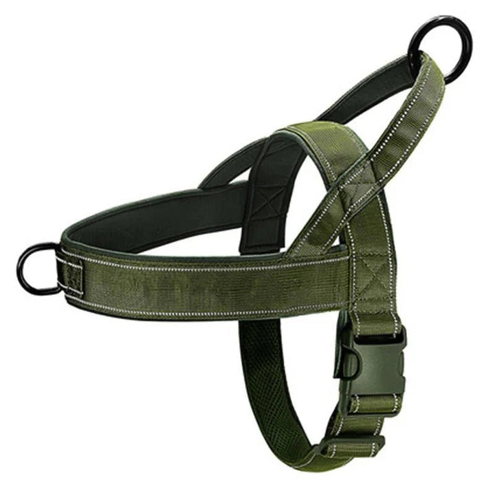 Tactical Chest Harness for Dogs – Adjustable Nylon Harness - Pawtique
