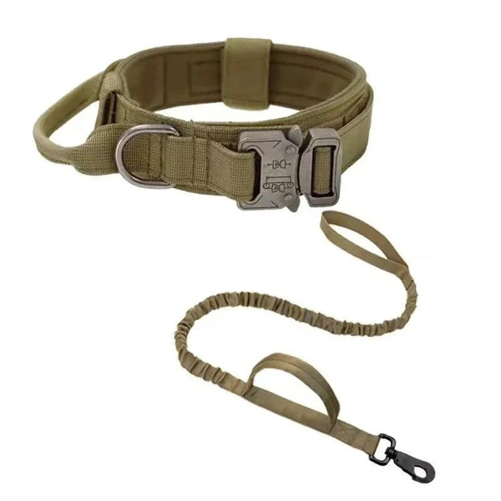 Tactical Dog Collar &amp; Leash Set - Pawtique
