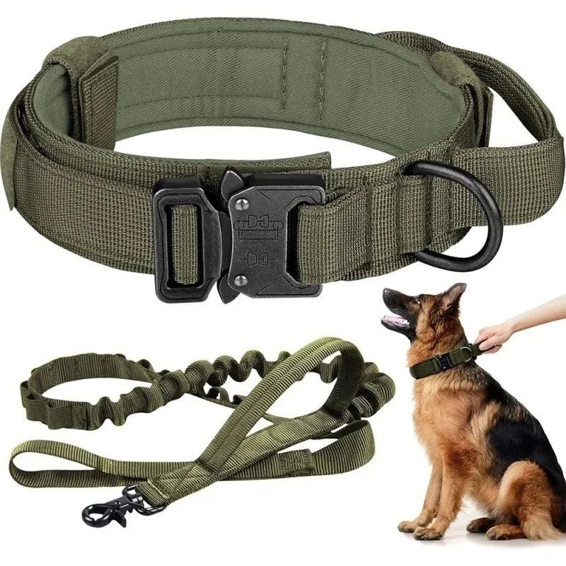 Tactical Dog Collar & Leash Set - Pawtique