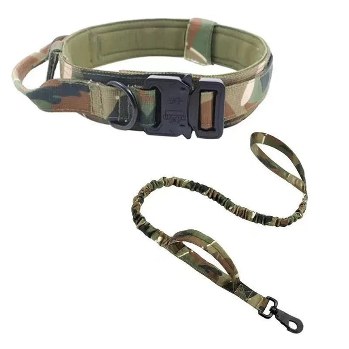 Tactical Dog Collar &amp; Leash Set - Pawtique