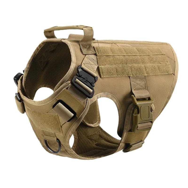 Tactical Dog Harness with Leash – Military Vest for Dogs - Pawtique