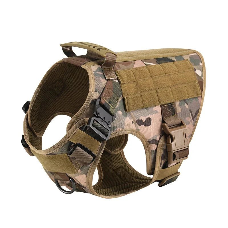Tactical Dog Harness with Leash – Military Vest for Dogs - Pawtique