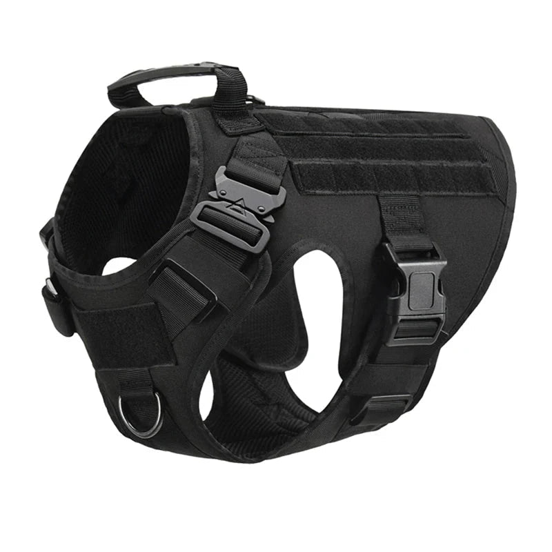 Tactical Dog Harness with Leash – Military Vest for Dogs - Pawtique