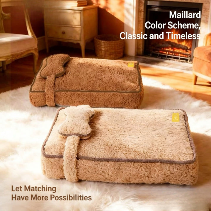 Tatami Pet Bed - Natural Comfort, Sturdy Support - Pawtique