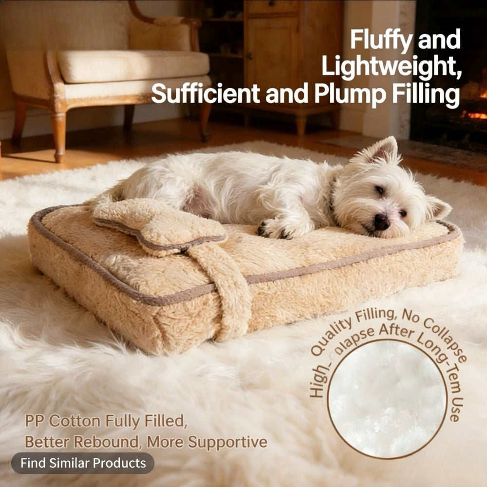 Tatami Pet Bed - Natural Comfort, Sturdy Support - Pawtique