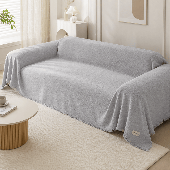 TeddyCloud Water-Resistant Plush Throw Couch Cover - Pawtique