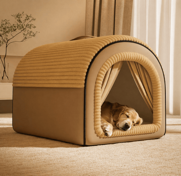 The Cozy Cottage Dog Bed - Pawtique